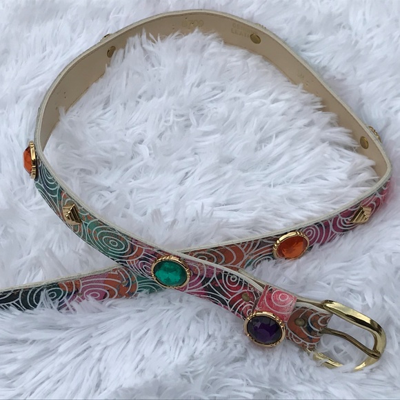 Women Belt Genuine Leather Ladies Waistband Multi - Picture 7 of 8